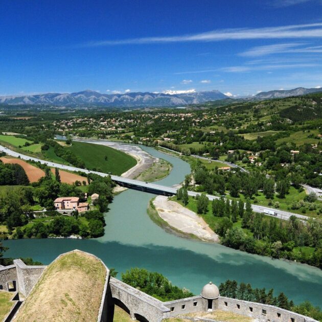 Vue sur Sisteron depuis la Citadelle